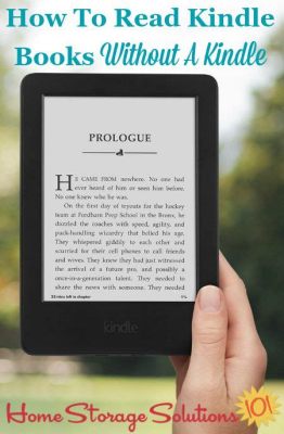 can i read apple books on kindle without the official app?