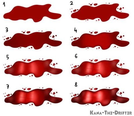 how to draw blood art - Delving into the Mysterious Intersection of Art and Hemoglobin